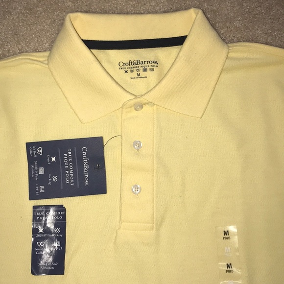 Men’s Croft & Barrow Polo size M - Picture 2 of 2